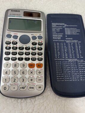 Original Casio fx-115ES Plus scientific calculator - solar powered